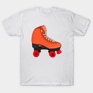 Quad Roller Skate Skating T-Shirt